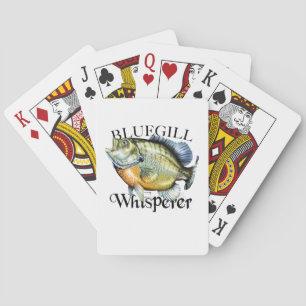 Bluegill Whisperer Poker Cards