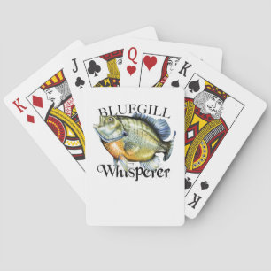 Bluegill Whisperer Poker Cards