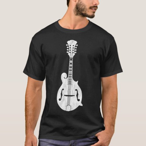 Bluegrass and Country Music Mandolin Player T_Shirt