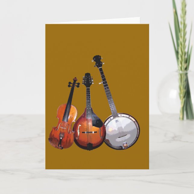 Bluegrass Band Filtered Card (Front)