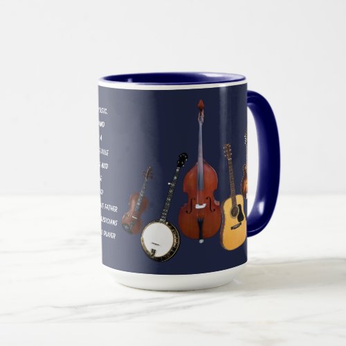 BLUEGRASS BAND MUG