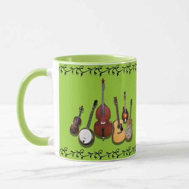 BLUEGRASS BAND-MUG MUG (Left)
