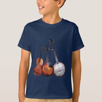 Bluegrass Band T-shirt by stradavarius at Zazzle