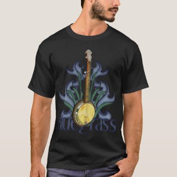 Bluegrass Banjo Design T-shirts by Specialeetees at Zazzle