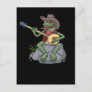 Bluegrass Banjo Frog Country Music Gift Banjo Postcard