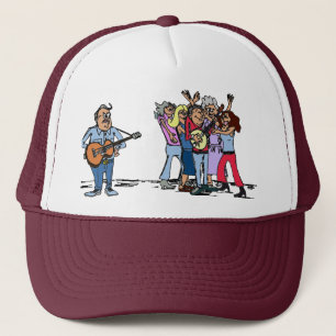 Bluegrass Banjo Humor Trucker Hat