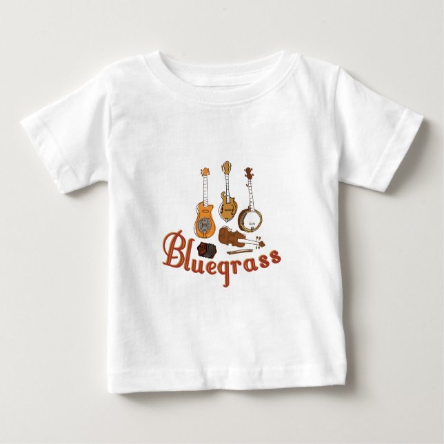 Bluegrass Instruments Baby T-Shirt (Front)