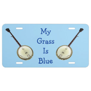Bluegrass License Plate