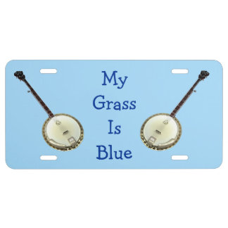 Bluegrass License Plate