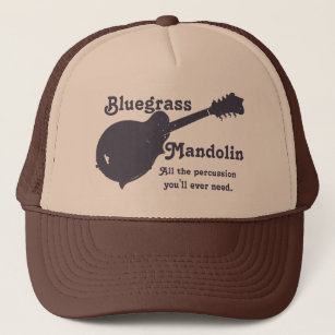 Bluegrass Mandolin - All the Percussion You Need Trucker Hat