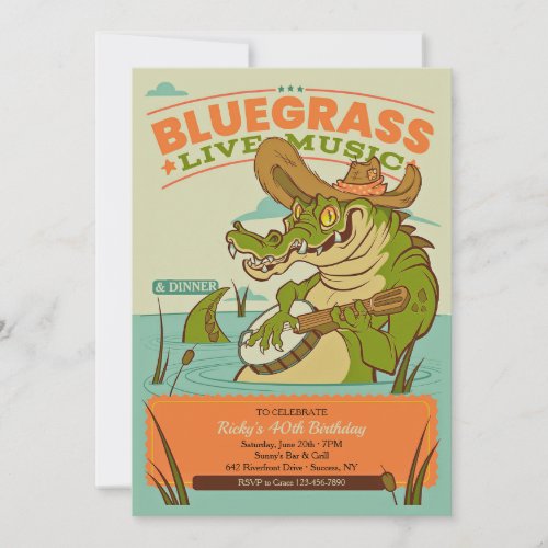 Bluegrass Music Invitation
