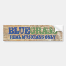 Bluegrass Music Real Musicians Only On Wood