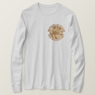 Bluegrass Music Real Musicians Only Wood Players T-Shirt