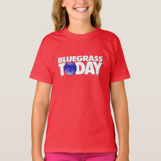 Bluegrass Today basic girls logo t-shirt