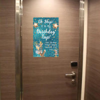 Bluegreen Oh Ship its my Birthday Trip Cruise Door
