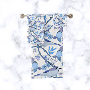 Bluejay Botanical Peri Color 2022 Bath Towel Set