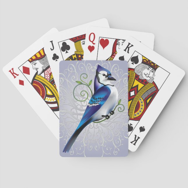 Bluejay Day Poker Cards (Back)