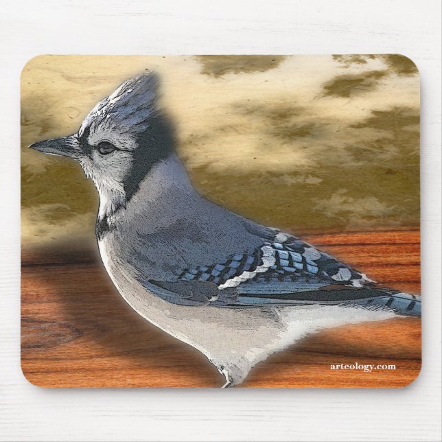 BLUEJAY MOUSE PAD (Front)