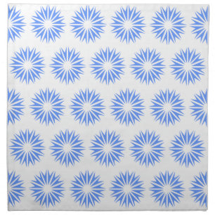 Bluel Modern Sunbursts Cloth Napkin