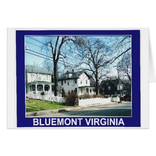 BLUEMONT VIRGINIA CARDS (Front Horizontal)