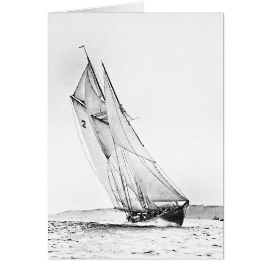 Bluenose Crosses the Line Cards (Front)