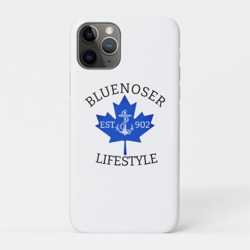 Bluenoser Lifestyle Maple leaf 902 Eh   iPhone 11 Pro Case