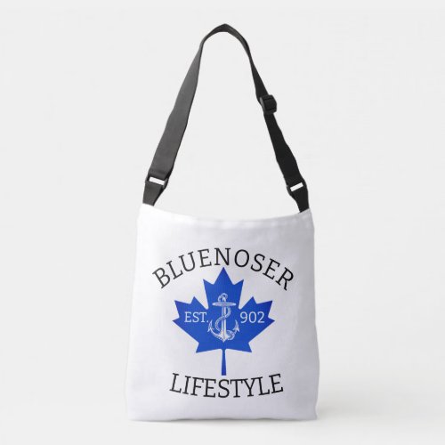 Bluenoser Lifestyle Maple leaf 902 Eh   Crossbody Bag