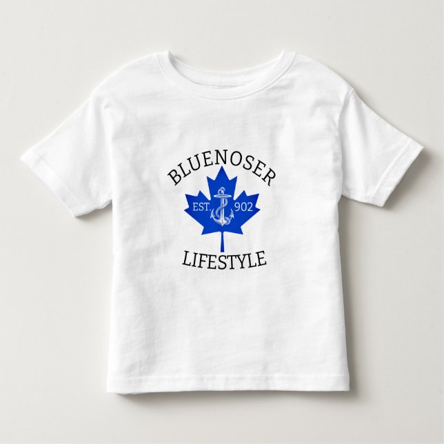 Bluenoser Lifestyle Maple leaf 902 Eh !  Toddler T-shirt (Front)