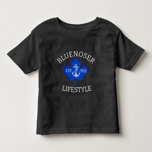 Bluenoser Lifestyle Maple leaf 902 Eh   Toddler T_shirt