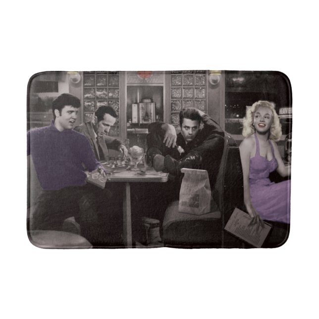 Blueplate 2 bathroom mat (Front)