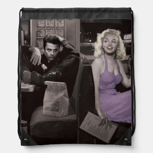 Blueplate 2 drawstring bag (Front)