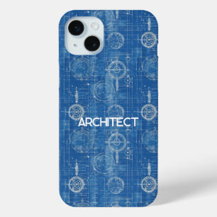 Blueprint Architect iPhone 15 Plus Case