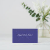Blueprint / Engineering Business Card (Standing Front)