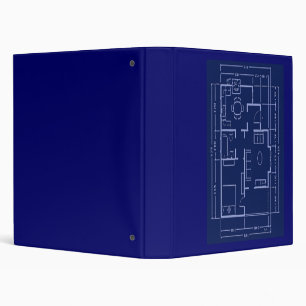 blueprint - house plan 3 ring binder