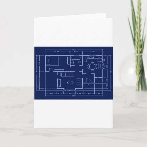 blueprint house plan card