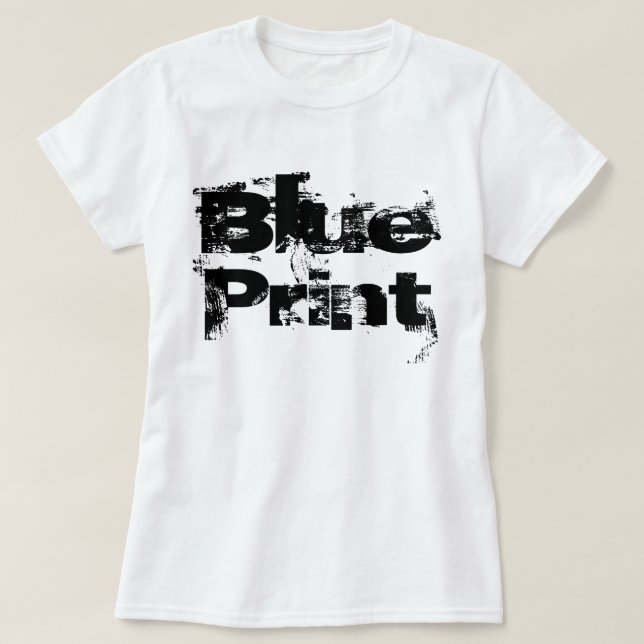 Blueprint Matching Mom & Baby T-shirts (Design Front)