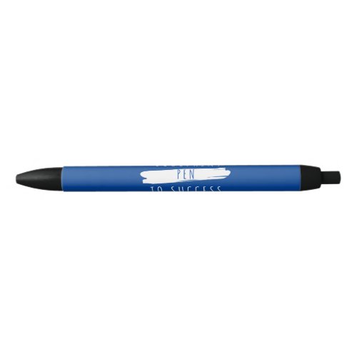 Blueprint to Success Blue Ink Pen
