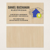 Blueprint | Wood Background (Front & Back)