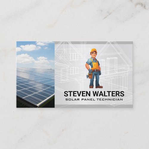 Blueprints | General Contractor | Construction Business Card