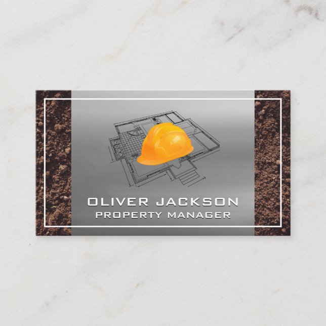 Blueprints | Hardhat Business Card (Front)
