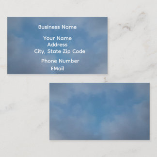 Bluer than Blue Business Card