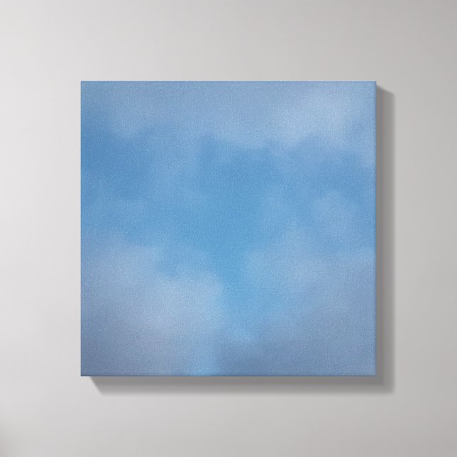 Bluer than Blue Canvas Print (Front)