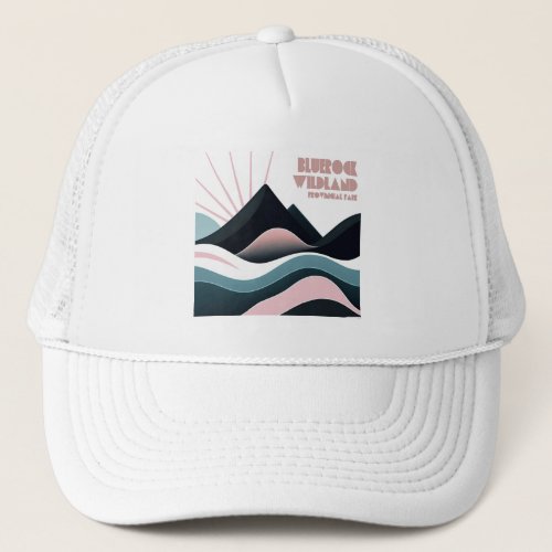 Bluerock Wildland Provincial Park Colored Hills Trucker Hat