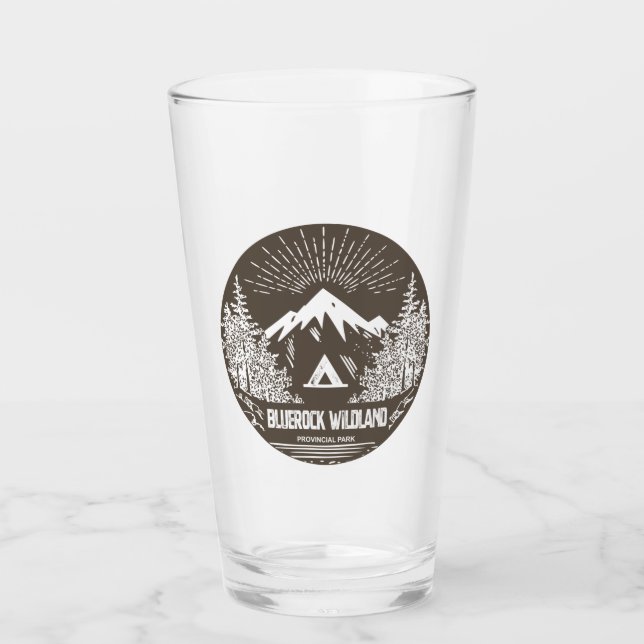 Bluerock Wildland Provincial Park Glass (Front)