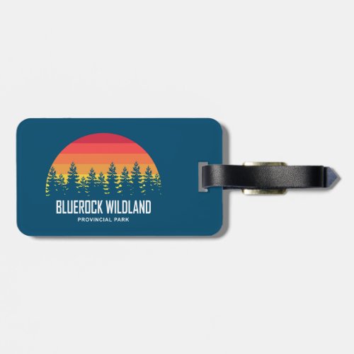 Bluerock Wildland Provincial Park Luggage Tag