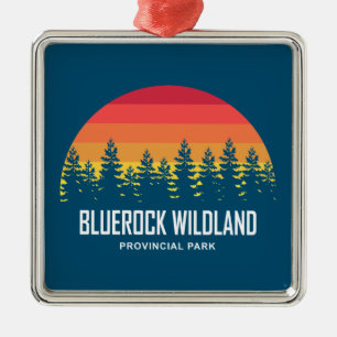 Bluerock Wildland Provincial Park Metal Ornament