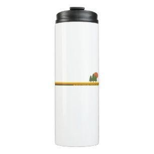 Bluerock Wildland Provincial Park Pine Trees Sun Thermal Tumbler