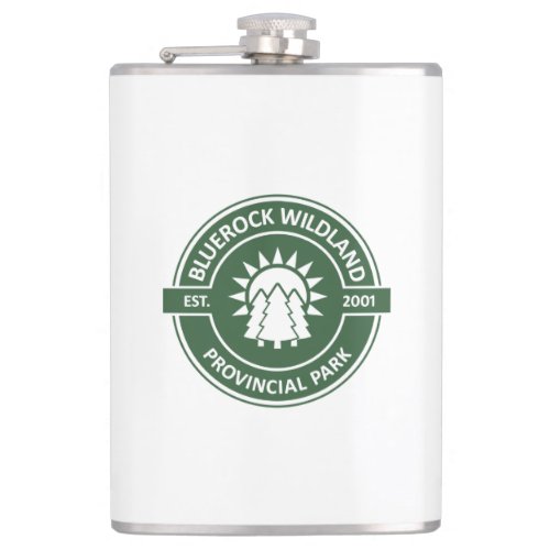 Bluerock Wildland Provincial Park Sun Trees Flask