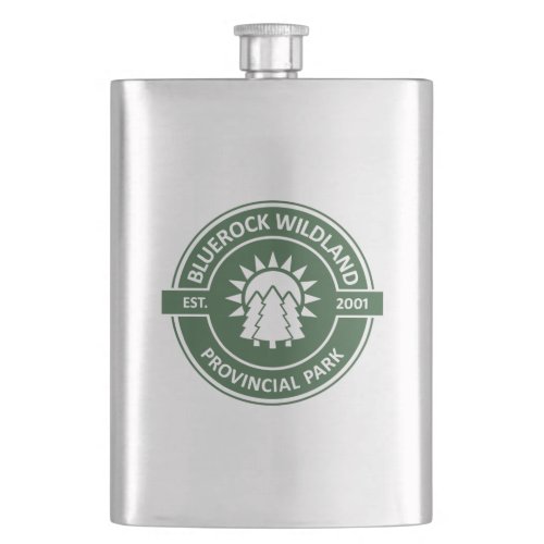 Bluerock Wildland Provincial Park Sun Trees Flask