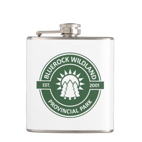 Bluerock Wildland Provincial Park Sun Trees Flask